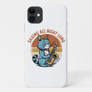 Die ganze Nacht sparen - Für Saxophonspieler Case-Mate iPhone Hülle