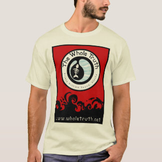 Die ganze Wahrheit - roter Entwurf T-Shirt