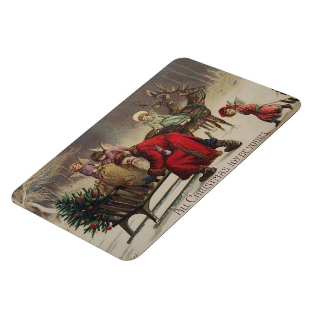 Die ganze Weihnachtsfreude Magnet (Linke Seite)