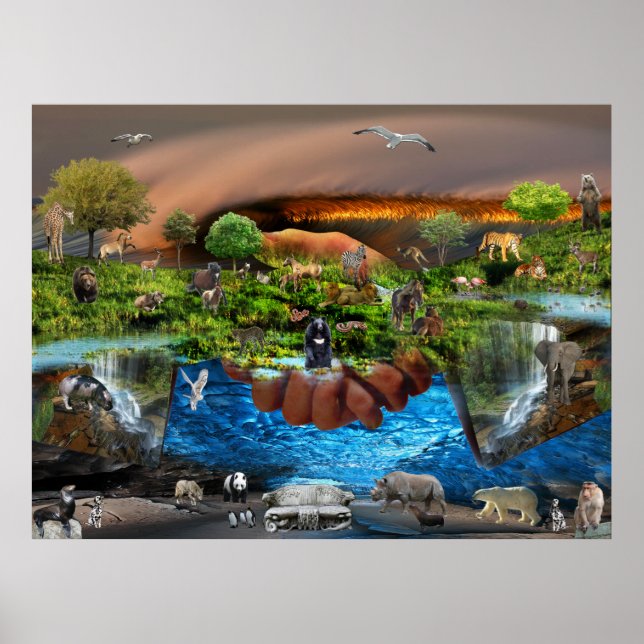 Die ganze Welt in unseren Händen Poster (Vorne)