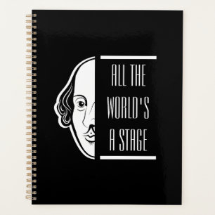 Die ganze Welt ist eine Bühne Shakespeare Zitat Th Planer