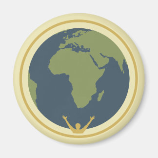 Die ganze Welt Magnet