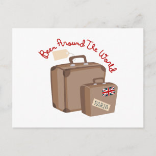 Die ganze Welt Postkarte