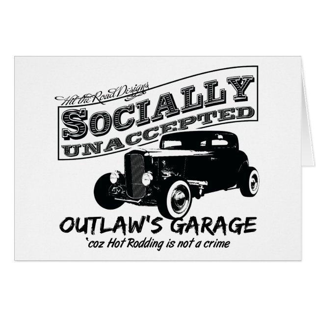 Die Garage des Geächteten. Sozial unaccepted (Vorderseite (Horizontal))