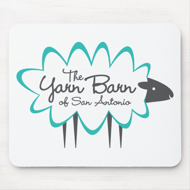 Die Garn-Scheune von San Antonio Sheepy Mousepad (Vorne)