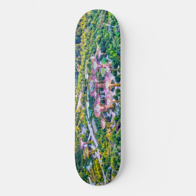 Die Gärten an der Bucht Skateboard (Vorderseite)