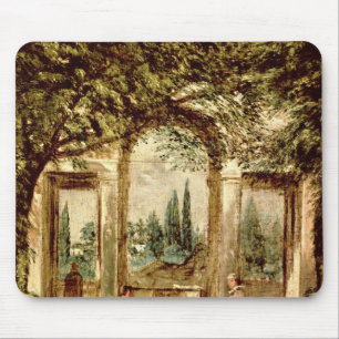 Die Gärten des Landhauses Medici in Rom Mousepad