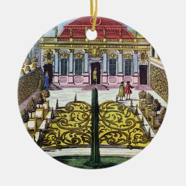 Die Gärten des Mirabellen-Parks, Salzburg, Austr Keramikornament (Vorne)