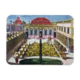 Die Gärten des Mirabellen-Parks, Salzburg, Austr Magnet
