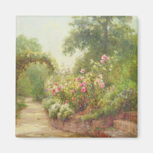 Die Garten-Schritte Magnet