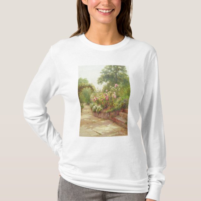 Die Garten-Schritte T-Shirt (Vorderseite)
