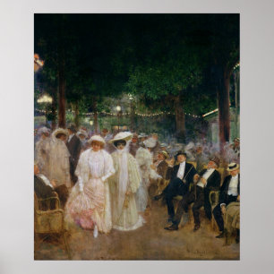 Die Gärten von Paris oder die Schönheiten der Poster