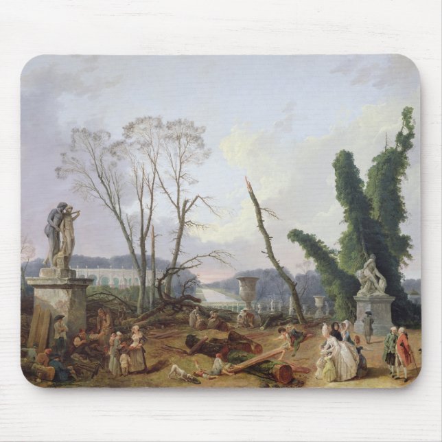 Die Gärten von Versailles Mousepad (Vorne)