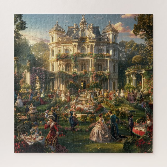 Die Gartenparty Puzzle (Vertikal)