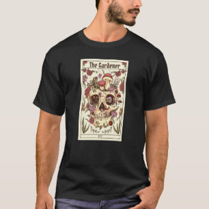 Die Gärtner Tarot Karte Pflanzen Natur Draußen T-Shirt