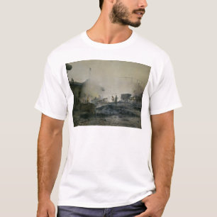 Die Gas-Fabrik bei Courcelles, 1884 T-Shirt