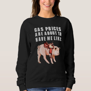 Die Gaspreise für geiziges Schweinegrippe-Spaß ste Sweatshirt
