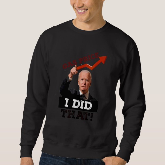 Die Gaspreise - ich tat das Sweatshirt (Vorderseite)