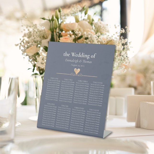 Die Gäste sitzen Diagramm moderne Minimalistische  Sockelschild (Von Creator hochgeladen)