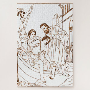 Die Gastfreundschaft des heiligen Julianus des Gas Puzzle