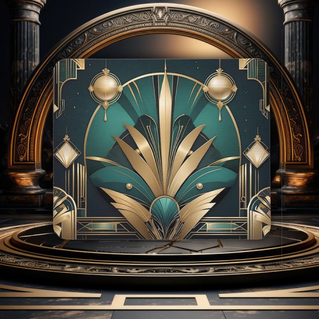 Die Gatsby-Linien Art Deco Mousepad (Von Creator hochgeladen)
