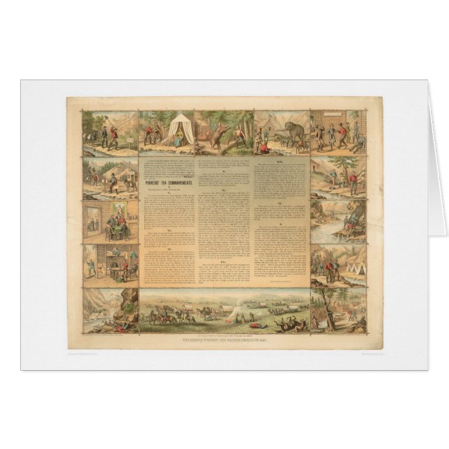 Die Gebote des Bergmannes zehn (1081A) (Vorderseite (Horizontal))