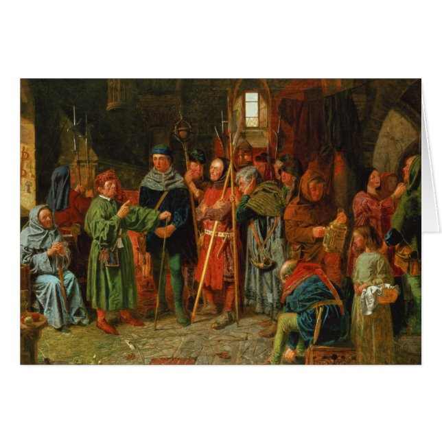 Die Gebühr des Dogberrys zur Uhr (Vorderseite (Horizontal))