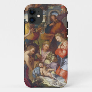 Die Geburt Christi, 1534 (Öl auf Platte) Case-Mate iPhone Hülle