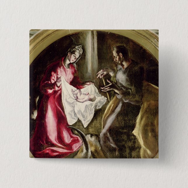 Die Geburt Christi, 1587-1614 Button (Vorderseite)