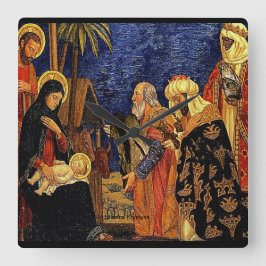 DIE GEBURT CHRISTI #5 QUADRATISCHE WANDUHR