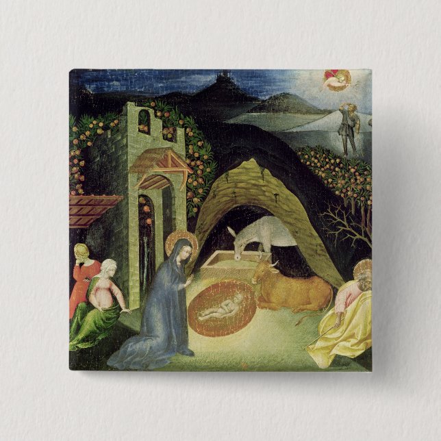 Die Geburt Christi Button (Vorderseite)