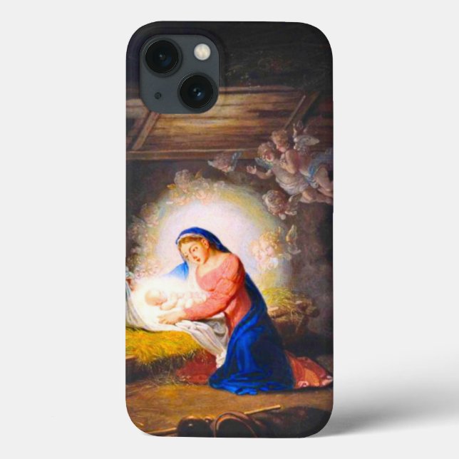 Die Geburt Christi Case-Mate iPhone Hülle (Rückseite)