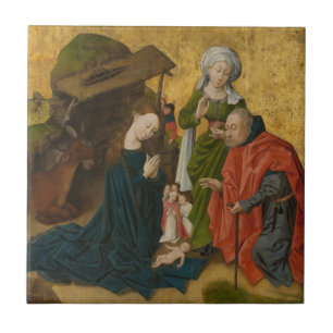 Die Geburt Christi, circa 1460 Fliese