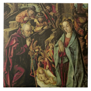 Die Geburt Christi Fliese