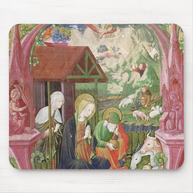 Die Geburt Christi, italienische Nordschule Mousepad (Vorne)