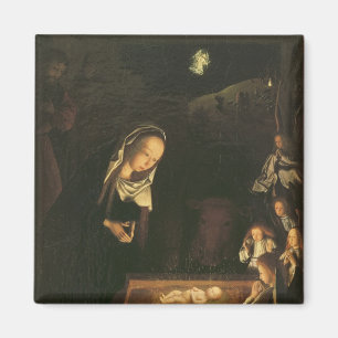 Die Geburt Christi nachts Magnet
