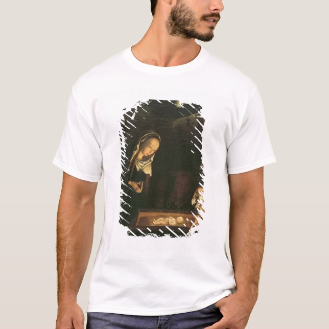 Die Geburt Christi nachts T-Shirt (Vorderseite)