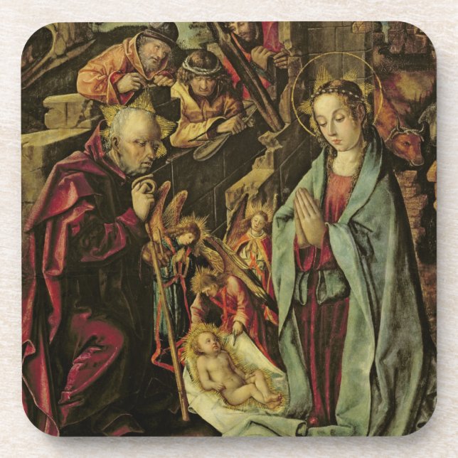 Die Geburt Christi Untersetzer (Vorderseite)