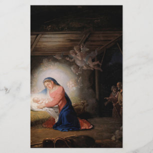 Die Geburt Christi (von Wladimir Borovikowski) Briefpapier