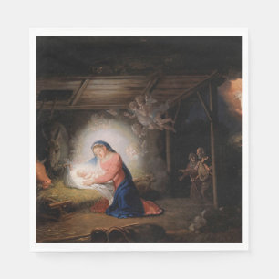 Die Geburt Christi (von Wladimir Borovikowski) Serviette