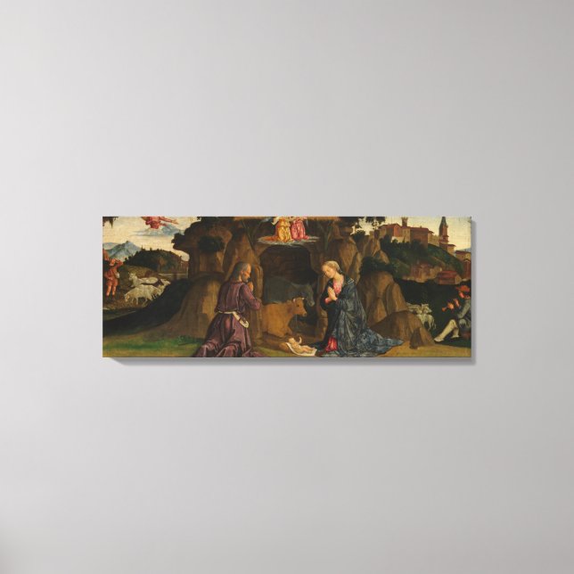 Die Geburt der 80er Jahre Leinwanddruck (Vorderseite)