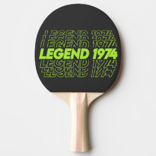 Die Geburt der Legenden 1974 Tischtennis Schläger