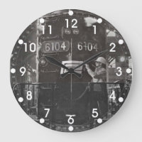Die Geburt der Penn zentralen Eisenbahn-Wanduhr