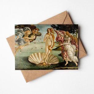 Die Geburt der Venus   Botticelli Karte