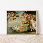 Die Geburt der Venus | Botticelli Poster<br><div class="desc">Die Geburt der Venus durch den italienischen Renaissancekünstler Sandro Botticelli (1445 - 1510). Botticellis Originalgemälde ist ein Tempel auf Tafel,  das die Göttin Venus darstellt,  die aus dem Meer als vollgewachsene Frau hervorgeht. Verwenden Sie die Entwurfstools,  um einen benutzerdefinierten Text hinzuzufügen oder das Bild zu personalisieren.</div>