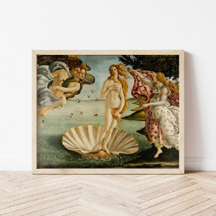 Die Geburt der Venus   Botticelli Poster