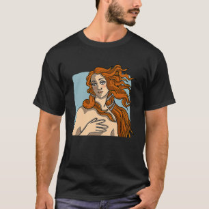 Die Geburt der Venus Botticelli und des italienisc T-Shirt