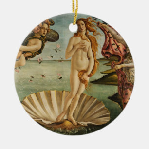 Die Geburt der Venus Keramik Ornament