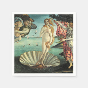 Die Geburt der Venus - Klassische Kunst von Bottic Serviette