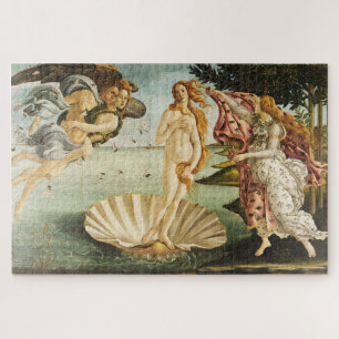 Die Geburt der Venus: Renaissan von Sandro Bottice Puzzle